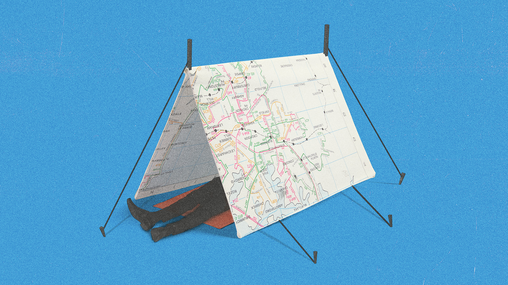 Not Lost film featured shot.